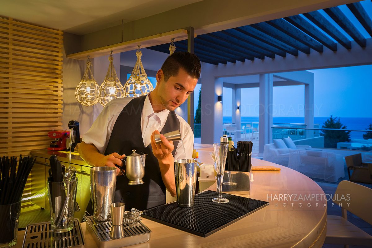Barman-3-1200x800 Hotel Porto Angeli Beach Resort - Hotel Photography Harris Zampetoulas 