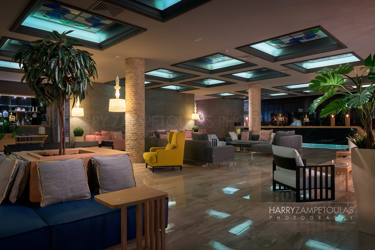 Lobby-4-1200x801 Hotel Porto Angeli Beach Resort - Χάρης Ζαμπετούλας Φωτογράφιση Ξενοδοχείου 