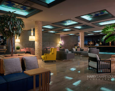 Lobby-4-380x300 Hotel Porto Angeli Beach Resort - Hotel Photography Harris Zampetoulas 