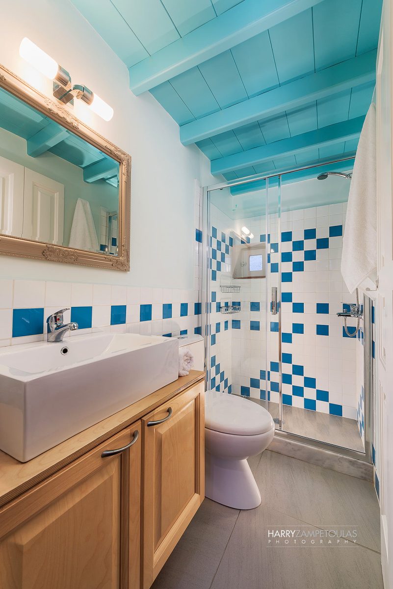 Bathroom-2-3-801x1200 Platanos Cottage, Traditional House in Symi - Photography Harry Zampetoulas 