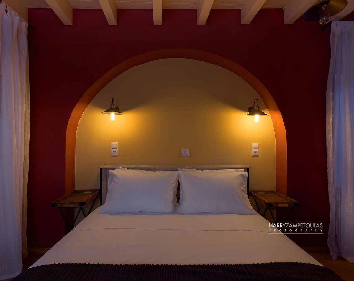 Bedroom-3-Night-1-1200x955 Platanos Cottage, Traditional House in Symi - Photography Harry Zampetoulas 