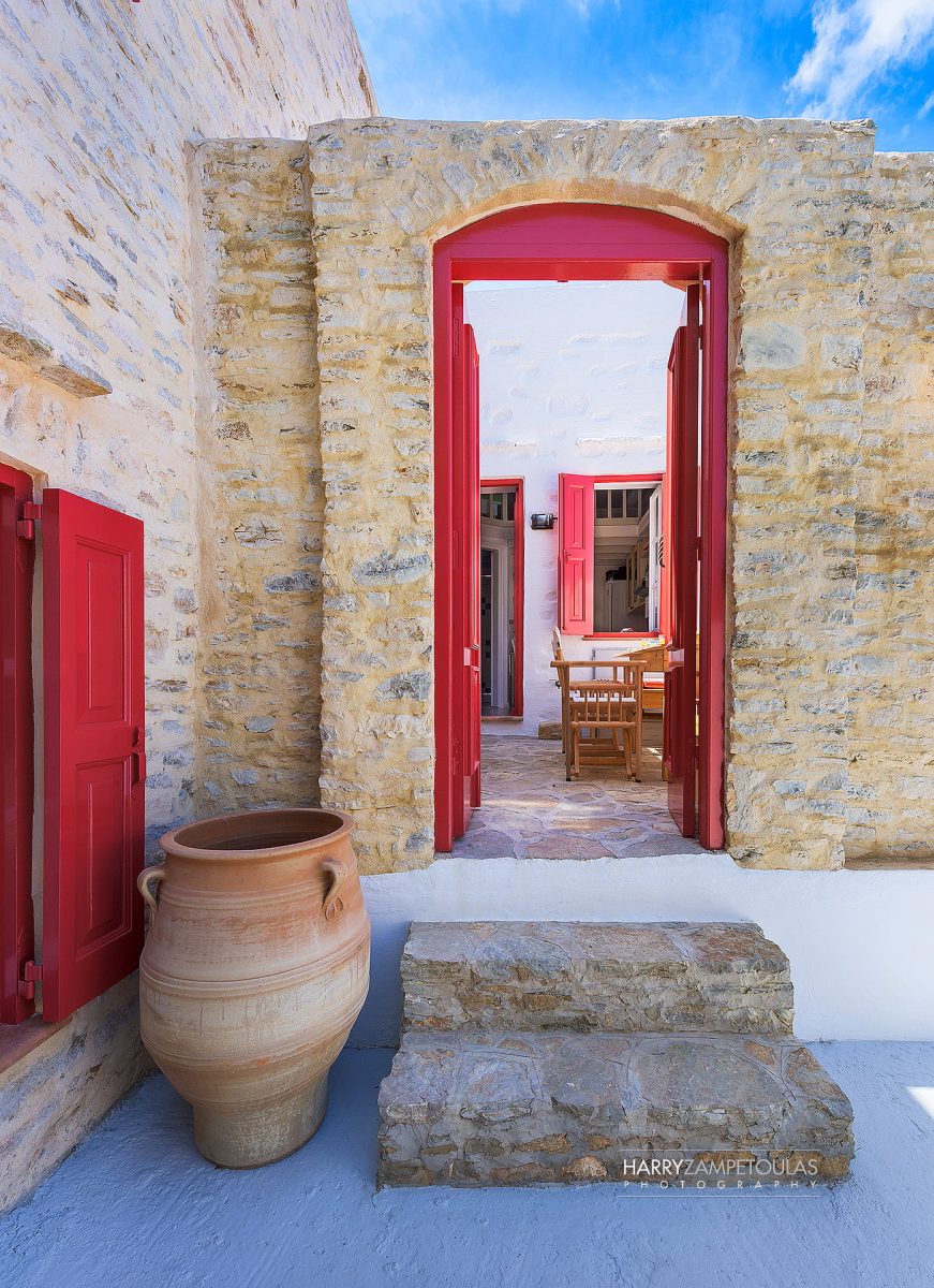Exterior-5-871x1200 Platanos Cottage, Traditional House in Symi - Photography Harry Zampetoulas 