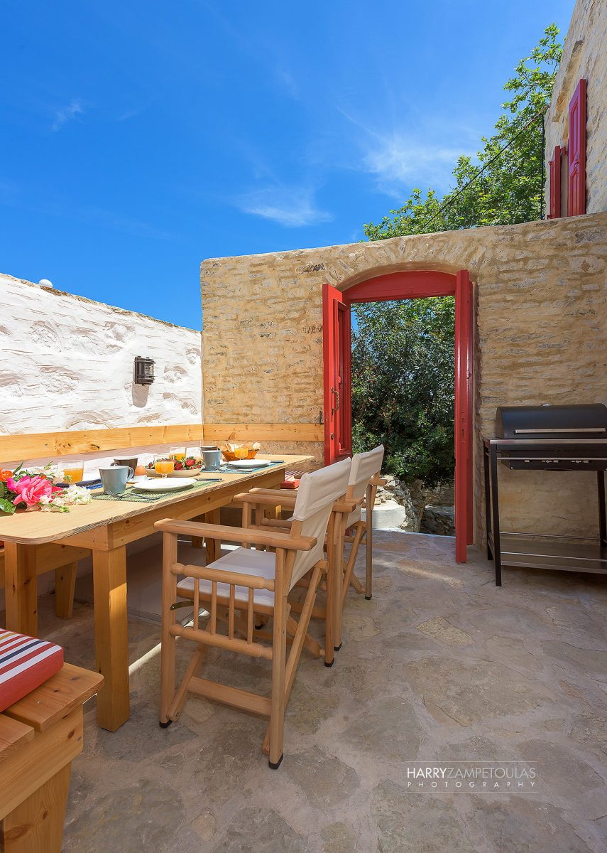 Patio-2-855x1200 Platanos Cottage, Traditional House in Symi - Photography Harry Zampetoulas 