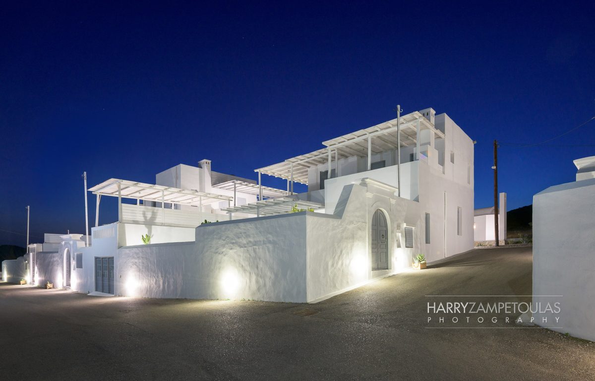 WhiteVillage-Exterior-Night-1200x768 The White Village, Lachania, Rhodes - Harry Zampetoulas Hotel Photography 