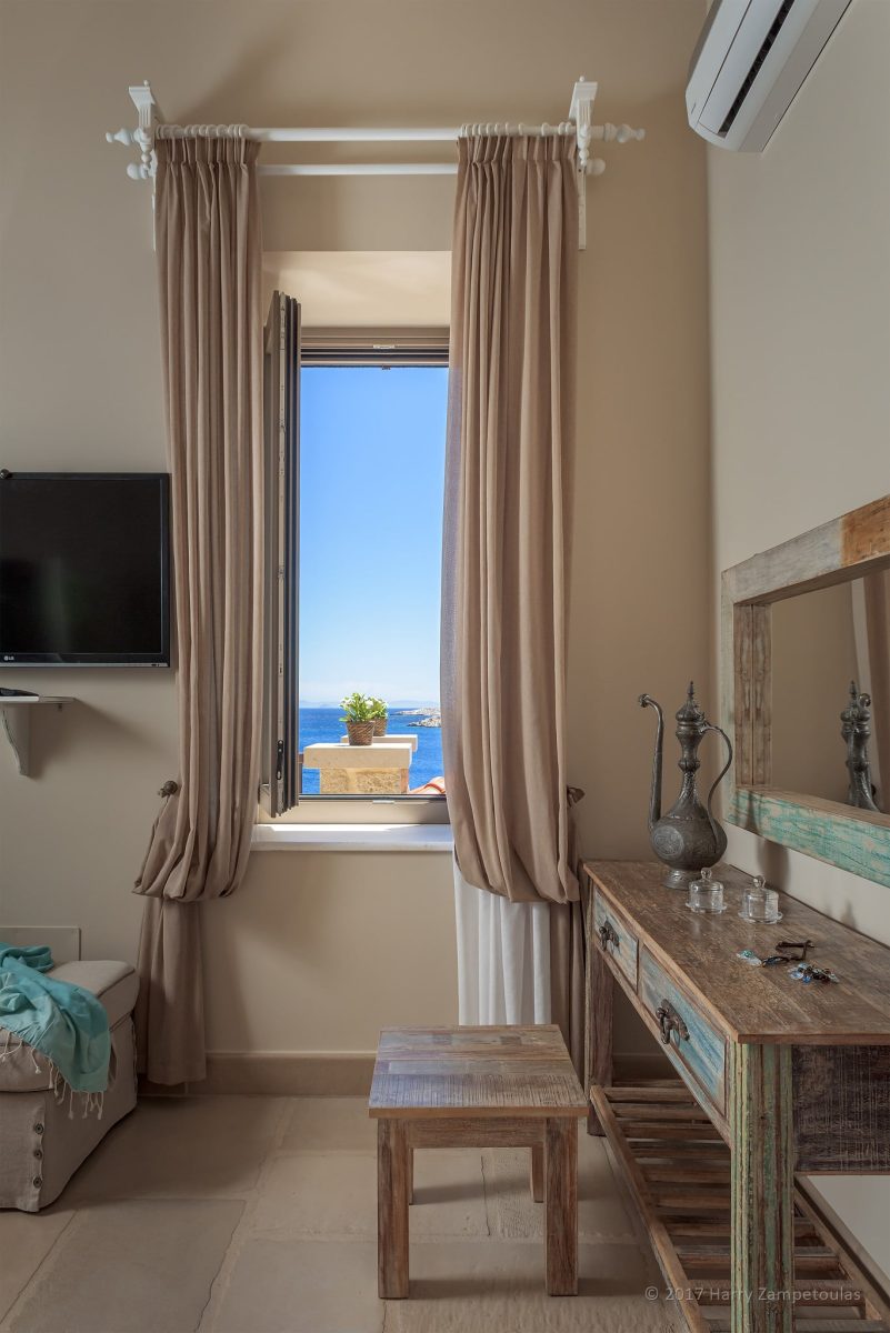 House1-Bedroom-1b-801x1200 Admiral's House, Halki, Greece - Harry Zampetoulas, Professional Photography 