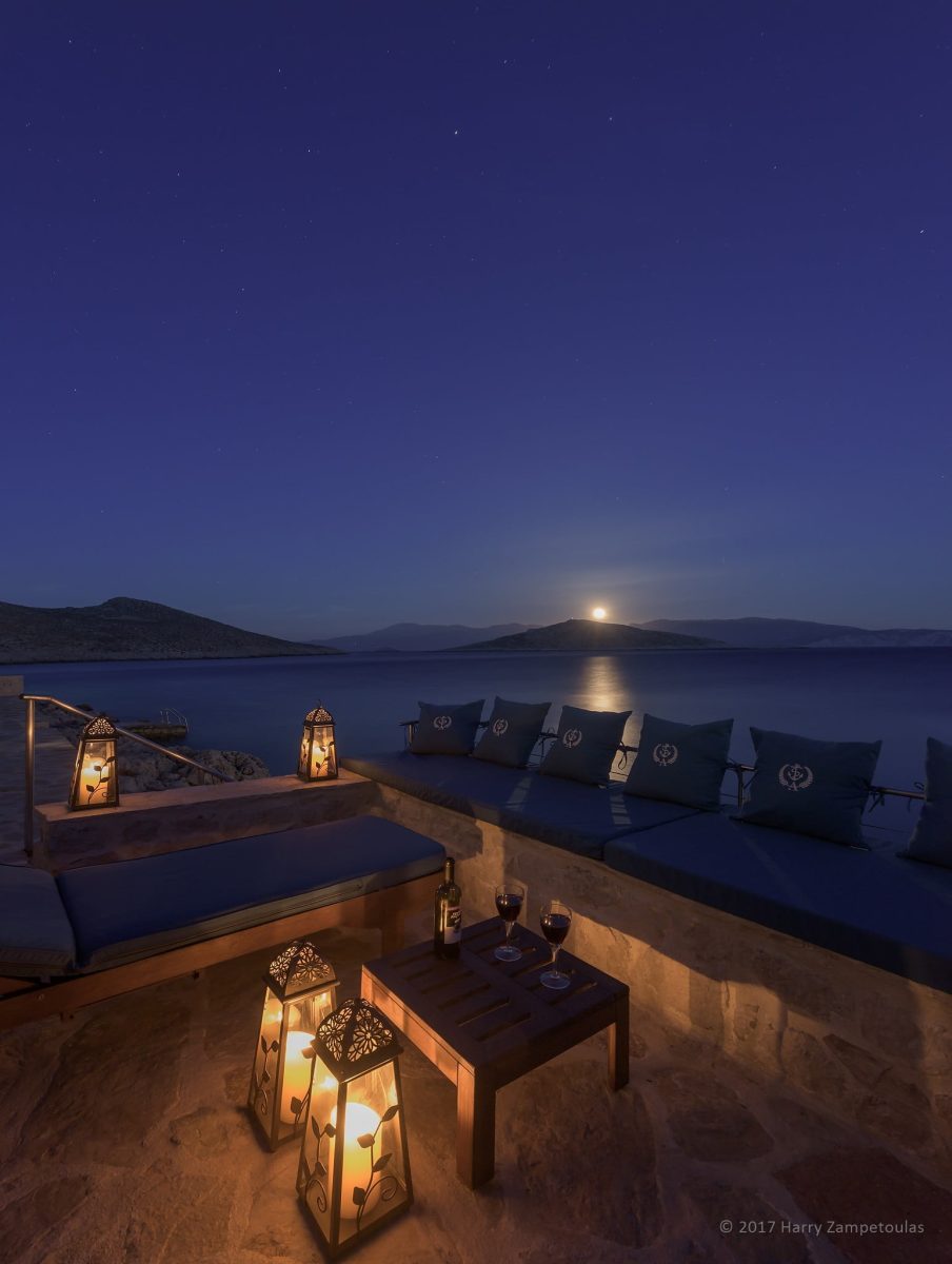 Sunbeds-Night-3-904x1200 Admiral's House, Halki, Greece - Harry Zampetoulas, Professional Photography 