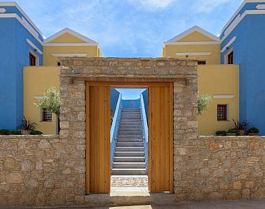 Entrance-1-380x300 AˑSymi Residences - Symi -  Professional Hotel Photography Harry Zampetoulas 