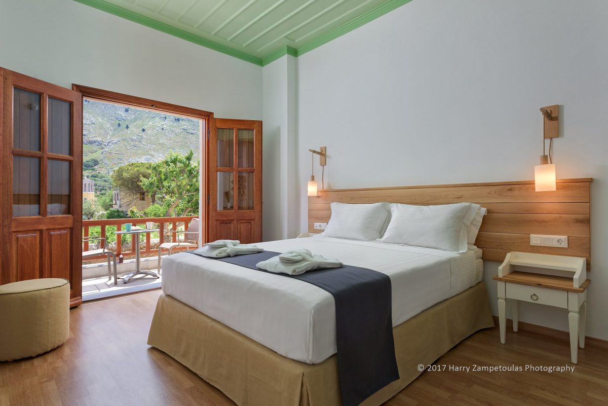 Room-3-1200x801 AˑSymi Residences - Symi - Hotel Photography Harry Zampetoulas 