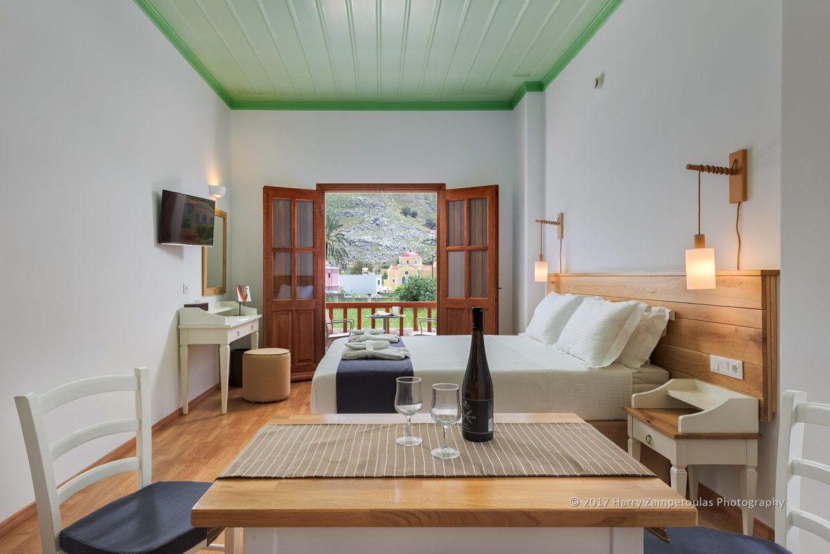 Room-3b-1200x801 AˑSymi Residences - Symi - Hotel Photography Harry Zampetoulas 