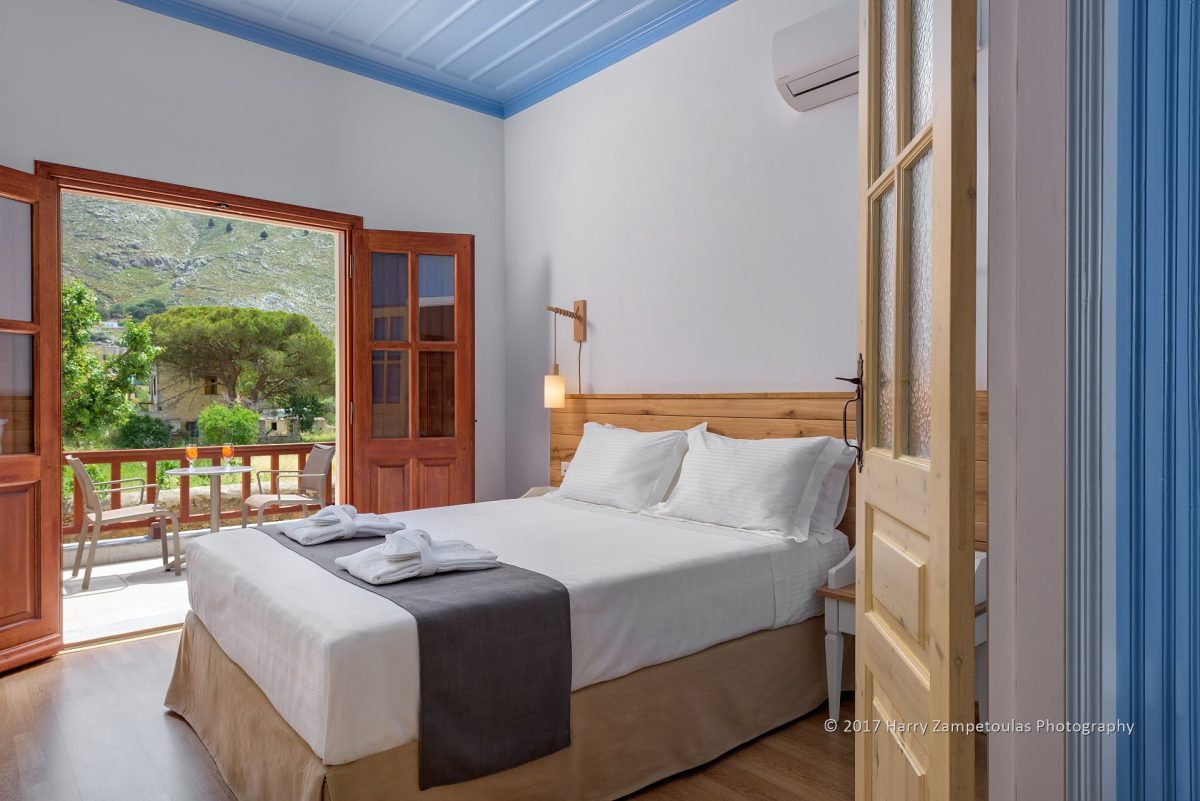 Room-4-1200x801 AˑSymi Residences - Symi - Hotel Photography Harry Zampetoulas 