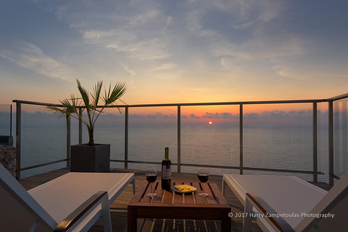 Sunset-1-1200x801 Villa Helios - Kathisma Bay, Lefkada -  Professional Property  Photography Harry Zampetoulas 