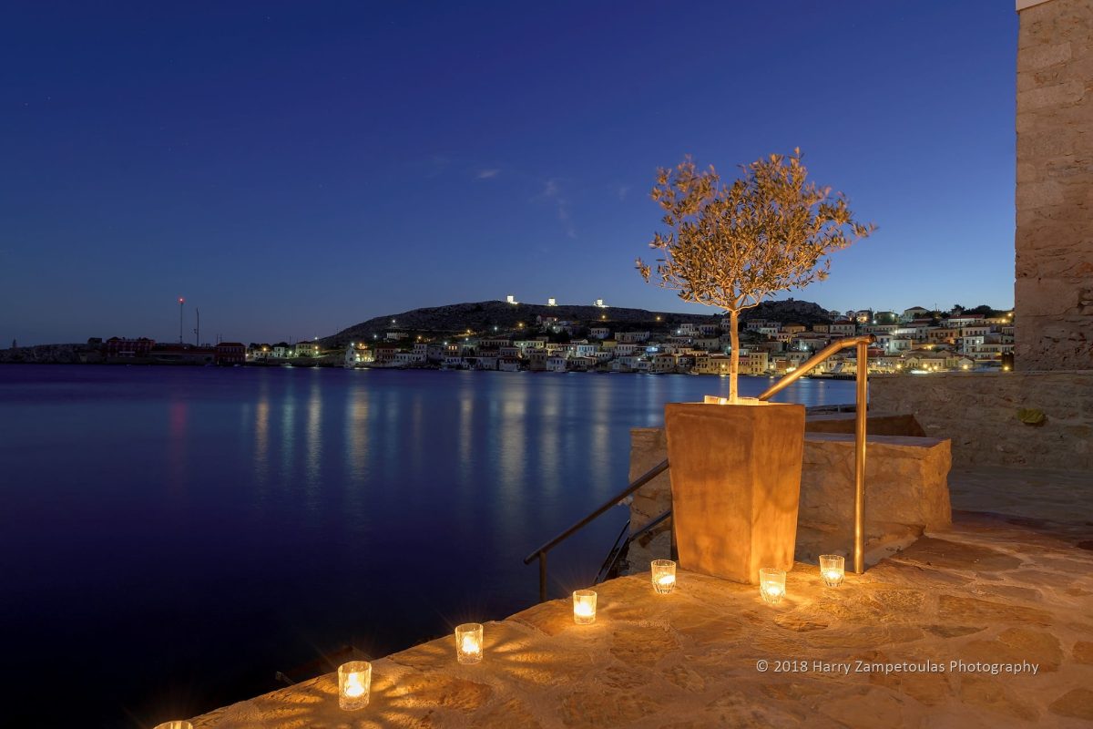 Veranda-2-Night-7-1200x800 Halki Sea House -  Επαγγελματική φωτογράφιση Χάρης Ζαμπετούλας 
