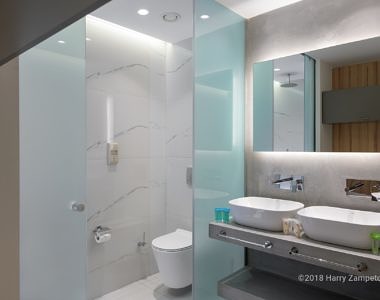 Avra-Beach-Rhodes_Family-Bathroom-1-380x300 AVRA Beach Resort Hotel Rhodes 2018 - Hotel Photography Harry Zampetoulas 