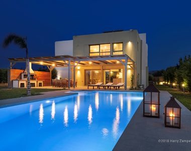 Villa-Eleven-Rhodes_Exterior-Night-2-380x300 Villa Eleven - Professional Villa  Photography by Harry Zampetoulas 