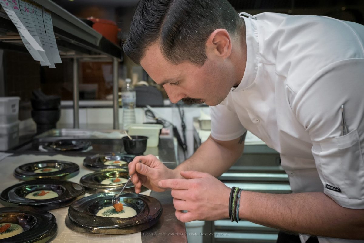 Chef-Thanos-Feskos-2-scaled-1200x800 Thanos Feskos - Day 1 - Local Gourmet Festival 2019 - Food Photography by Harry Zampetoulas 