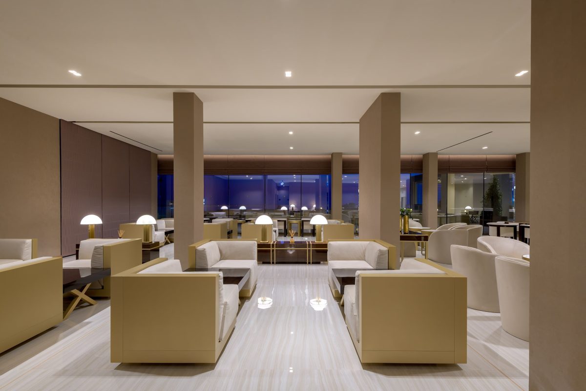 Lobby-Night-Final-3-1200x800 Amarande Hotel - Ayia Napa, Cyprus - Hotel Photography by Harry Zampetoulas 