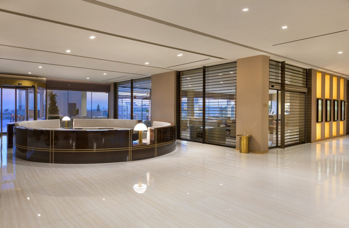 Lobby-Night-Final-4-1200x783 Amarande Hotel - Ayia Napa, Cyprus - Hotel Photography by Harry Zampetoulas 