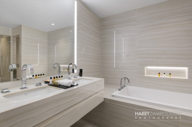 PENTHOUSE-SUITE-Bathroom-1-380x253 Amarande Hotel - Ayia Napa, Cyprus - Hotel Photography by Harry Zampetoulas 