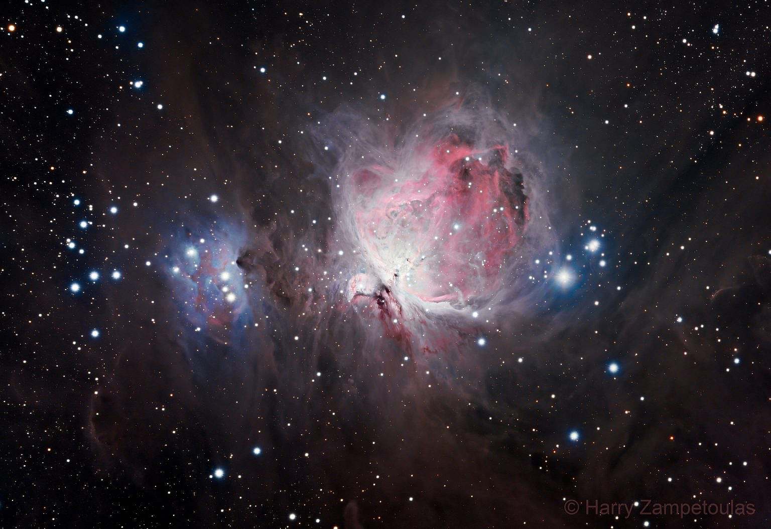 m42-the-great-orion-nebula-1536x1054 M42 - The Great Orion Nebula - Αστροφωτογραφία - Ρόδος, Ελλάδα 