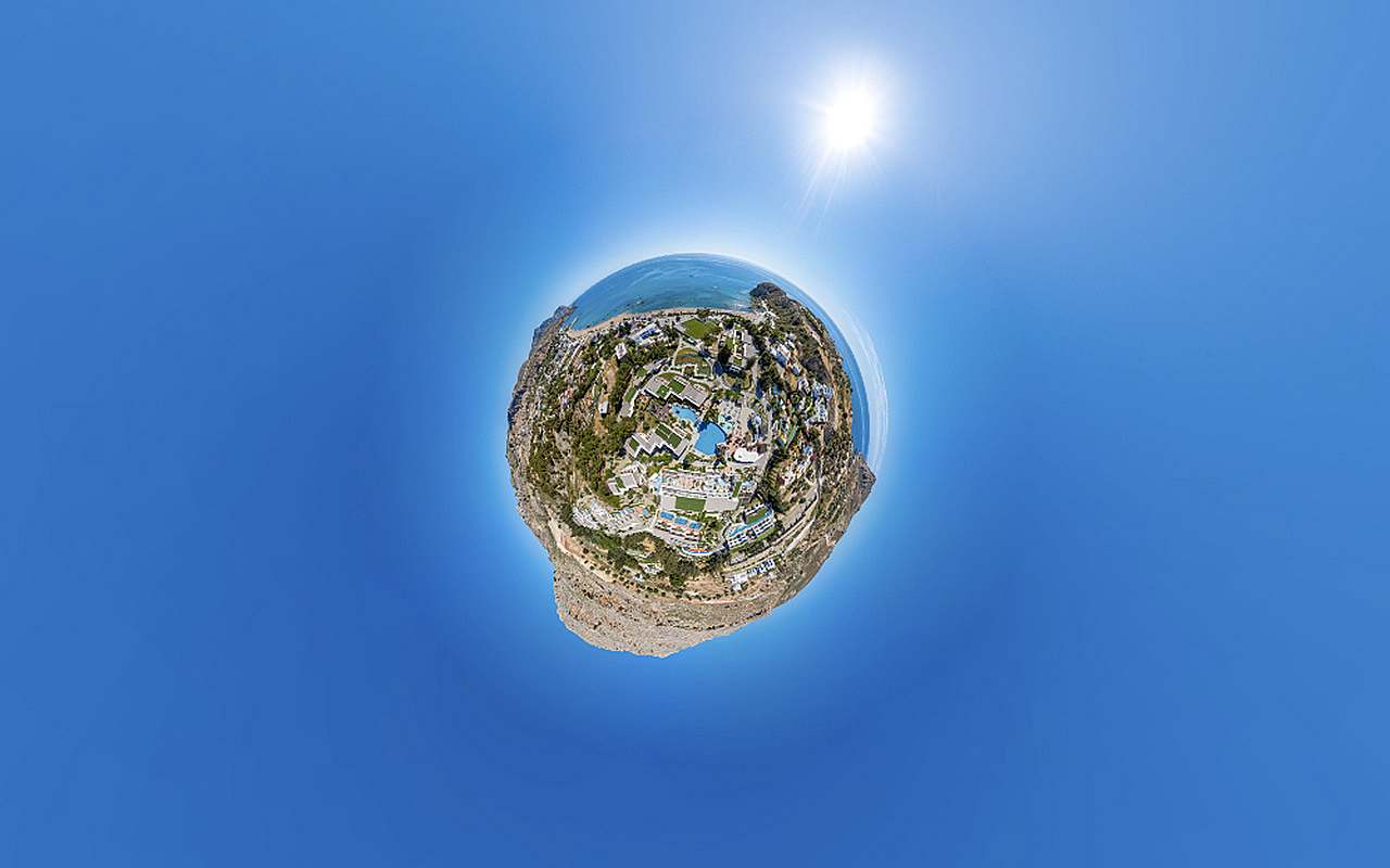 portoangeli360 360 Degree Aerial Panoramas & Interactive Photo Maps- Rhodes Greece 
