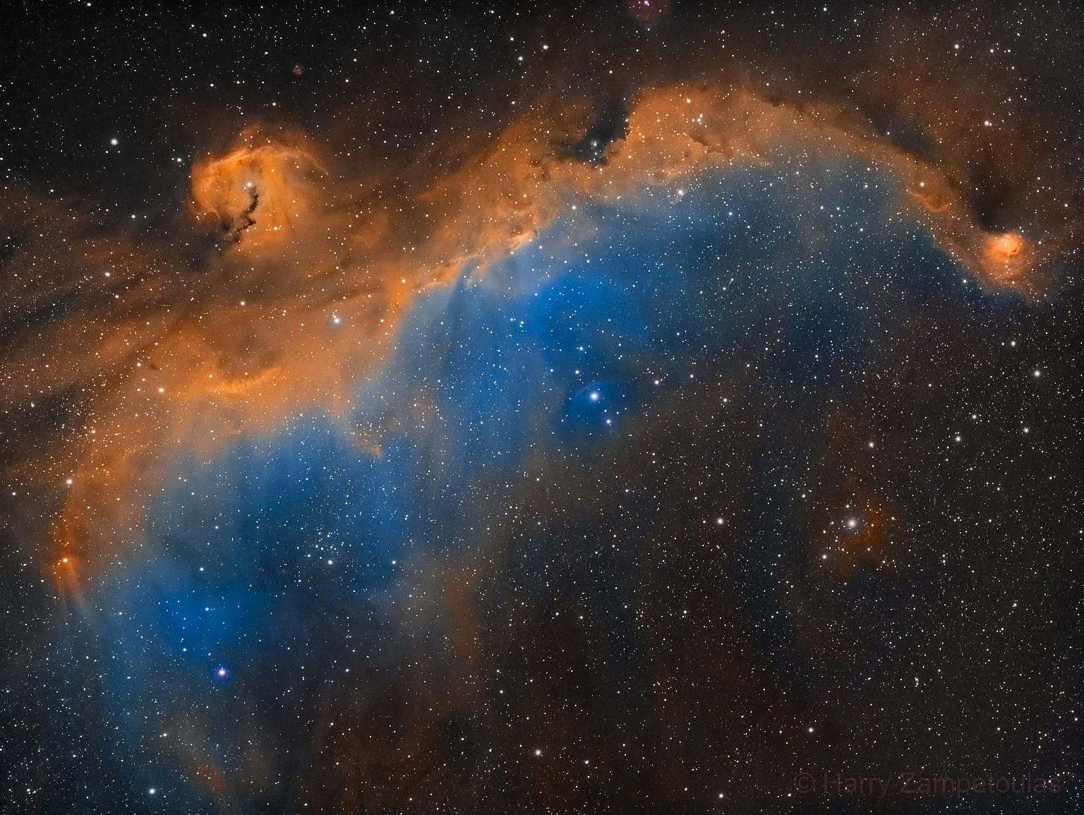 seagull-nebula-in-sho-1536x1155 Seagull Nebula In SHO - Astrophotography - Rhodes, Greece 