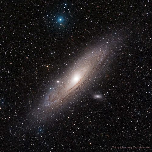 The Andromeda Galaxy – Αστροφωτογραφία – Ρόδος, Ελλάδα