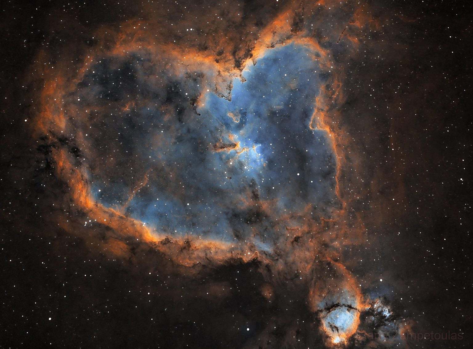 the-heart-nebula-1536x1133 The Heart Nebula in SHO - Astrophotography - Rhodes, Greece 