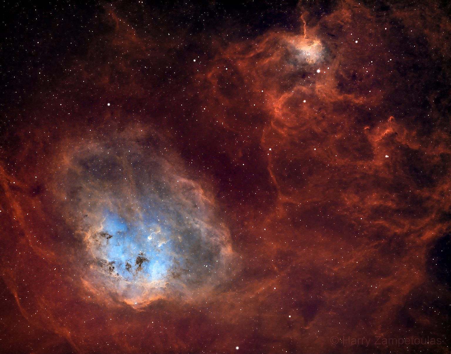 the-tadpoles-nebula-the-spider-nebula-in-sho-ngc1893-ic417-1536x1204 The Tadpoles nebula & The Spider Nebula in SHO (NGC1893 & IC417) - Αστροφωτογραφία - Ρόδος, Ελλάδα 