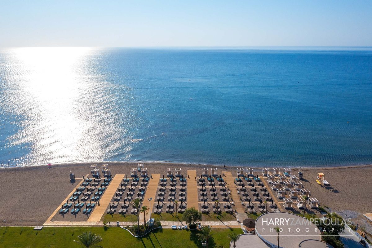 aerial-beach-2-1200x800 Ammades All Suites Beach Hotel - Hotel Photography by Harry Zampetoulas 
