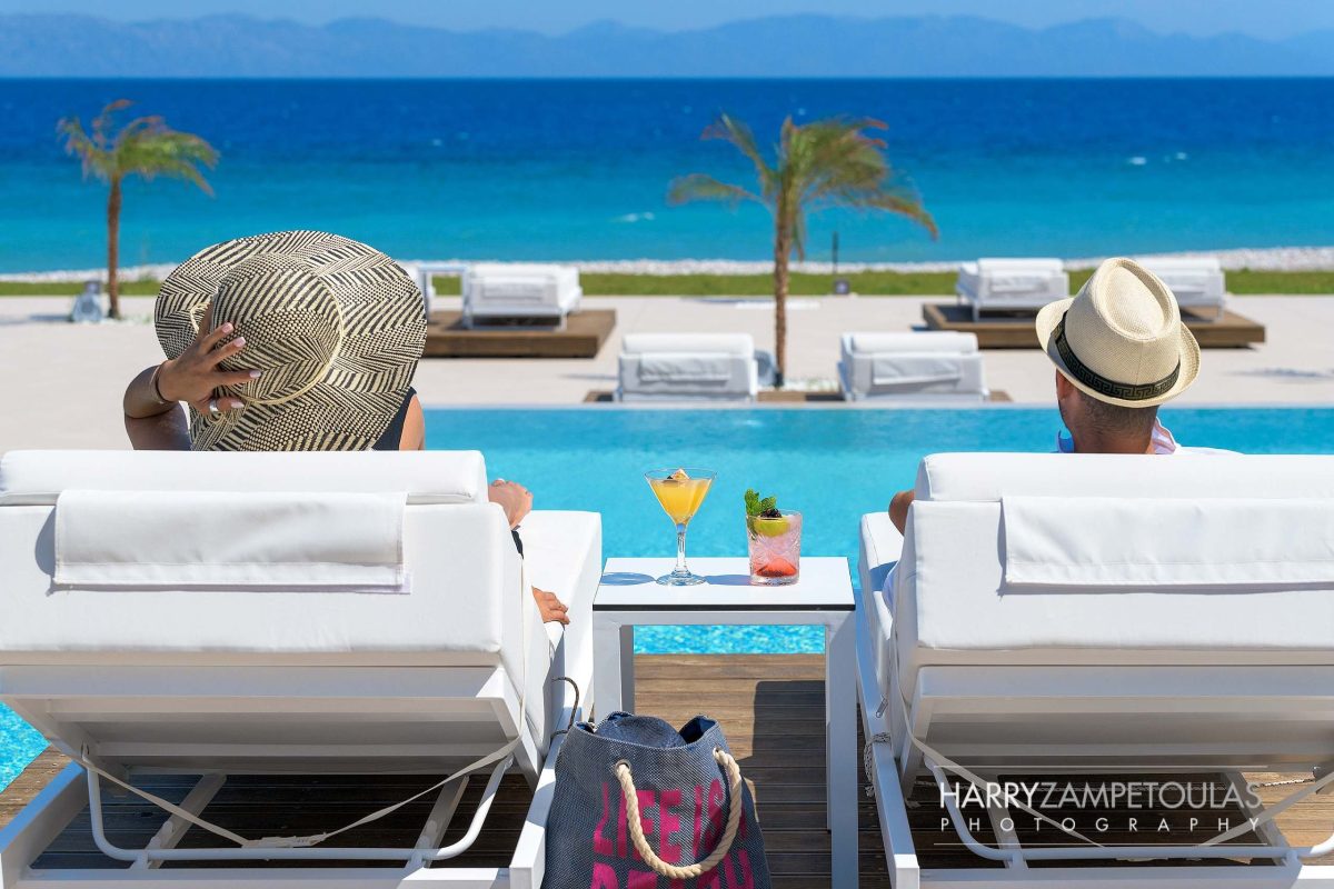 pool-area-couple-3-1200x800 Sun Beach Hotel Rhodes - Hotel Photography by Harry Zampetoulas 