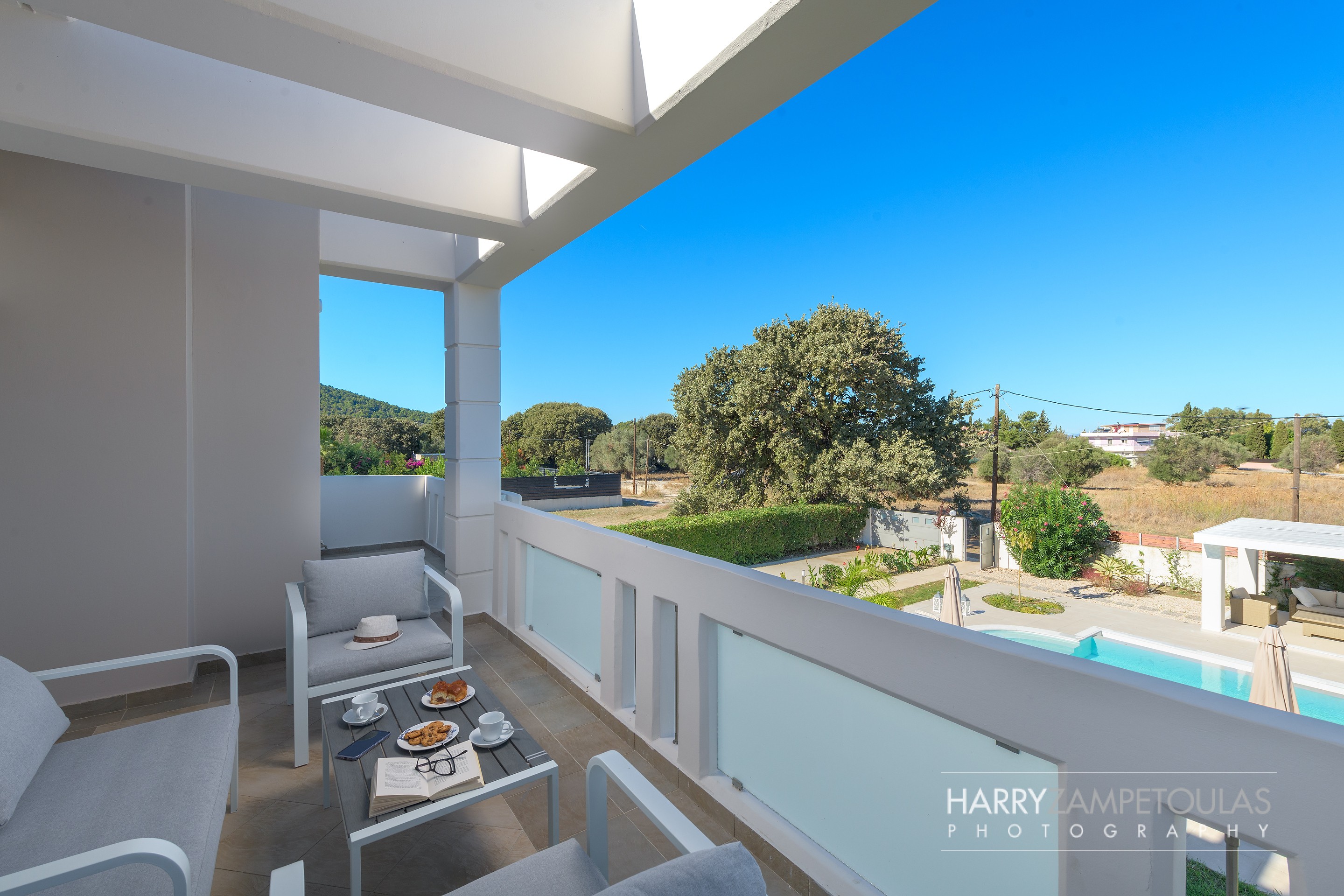 Villa-Telchinis_Bedroom-3-Veranda Villa-Telchinis, Filerimo, Ialysos - Villa Photography 