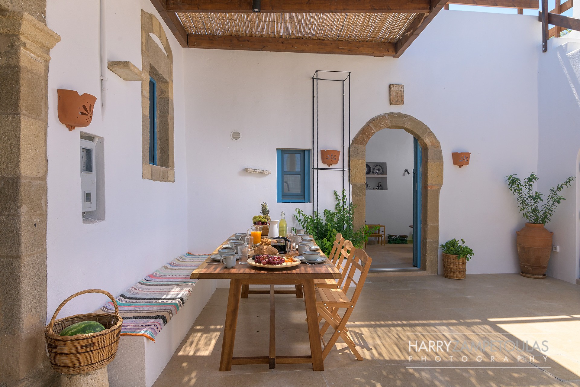 Yard-1_Web_Res Whitehouse 1871, Traditional House in Lachania 