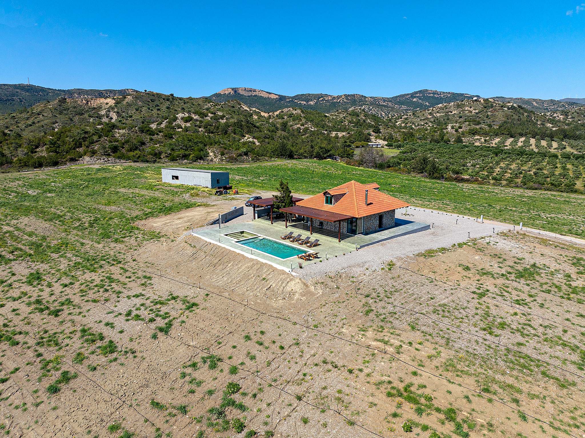 aerial-1-web-res Elaion Hill Villa, Gennadi, Rhodes - Villa Photography 