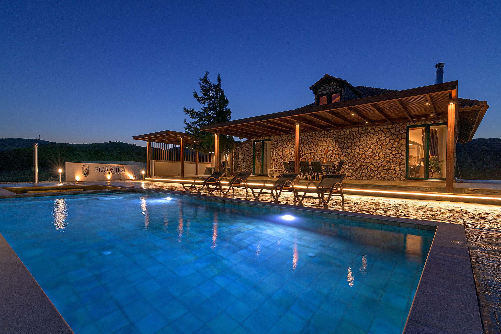 exterior-night-2-web-res Elaion Hill Villa, Gennadi, Rhodes - Villa Photography 